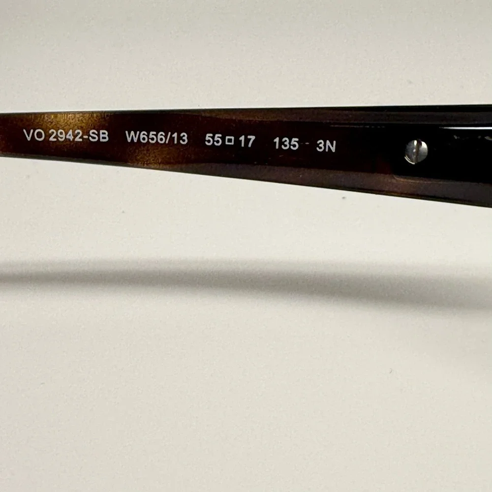 Vogue VO 2942-SB W656/13 Tortoise Shell Crystal Accent Eyeglass Frames 55-17-135